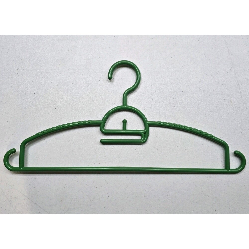 40 MultiColors Notched Plastic Tubular Clothing Shirt Pants Hangers W/Hook